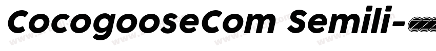 CocogooseCom Semili字体转换